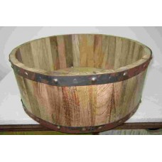 ROUND IRON STRIPES POT BIG