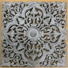 CENTER BLOOM PANEL SQUARE 40 CM