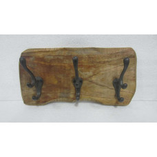 COAT HANGER WITH 2 LAYER 3 HOOKS