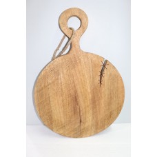 CHOPPING BOARD ROUND HOLE HANDLES WIRE