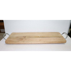 LONG TRAY RECT WITH IRON HANDLE