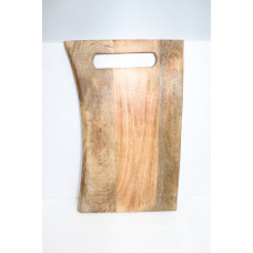 RECT CURVE CHOPPING BOARD LONG HANDLE SMALL