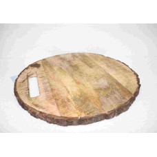 LONG CUT HANDLE ROUND CHOPPING BOARD BUCKLE