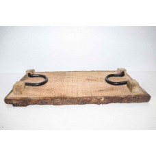 RECT. TRAY WITH HANDLE SMALL BUCKLE