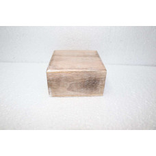 SQUARE WOODEN BOXES PLAIN SMALL