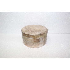 ROUND WOODEN BOXES PLAIN MEDIUM