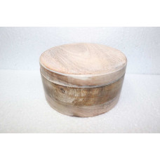 ROUND WOODEN BOXES PLAIN BIG