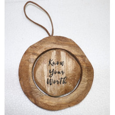 DRAPE ROUND QUOTE HANGING '' KNOW ''