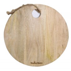 WOODEN BASIC CIRCLE CHOPPING BOARD D 40