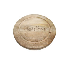 ROUND CHOPPING BOARD CHRISTMAS