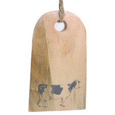 COW TAPER CHOPPING BOARD BIG