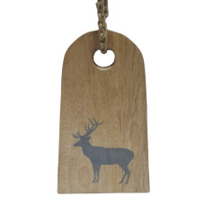 REINDEER TAPER CHOPPING BOARD SMALL