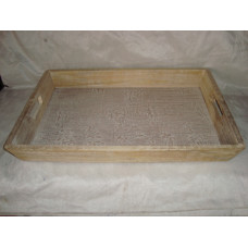 WOODEN TRAY TAPER BIG