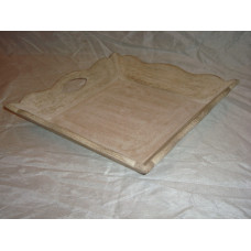 WOODEN TRAY SQUARE