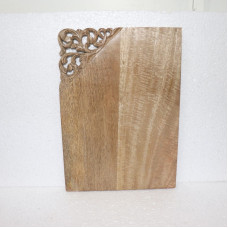 CARVING CORNER RECT. CHOPPING BOARD