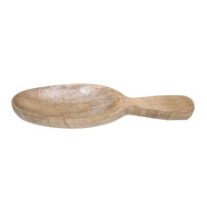 WOODEN LONG OVAL SPOON