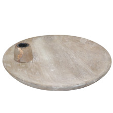 SIDE CANDLE STAND TRAY BIG