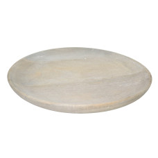 RUGGED WOODEN ROUND TRAY SMALL