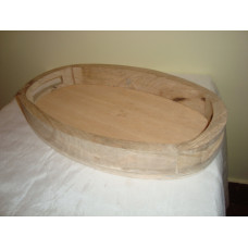 OVAL TRAY MED 40X26