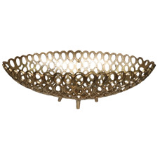 RINGS OVAL TRAY WITH 4 LEGS